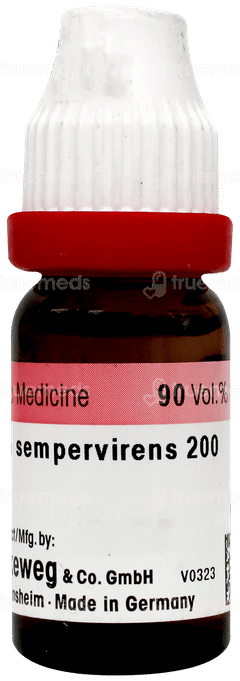 Dr Reckeweg Gelsemium Sempervirens 200 Dilution 11ml