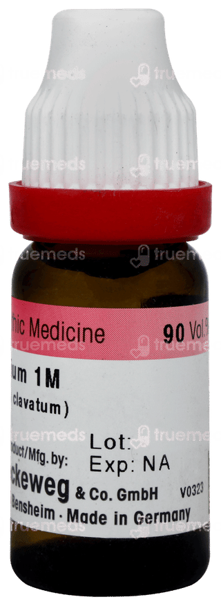 Dr Reckeweg Lycopodium 1m Dilution 11ml