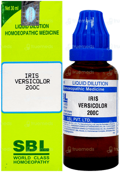 Sbl Iris Versicolor 200C Dilution 30Ml Sbl Iris Versicolor 200C Dilution 30Ml