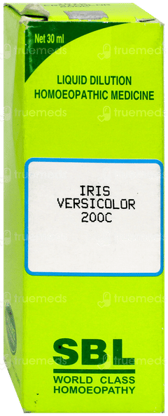 Sbl Iris Versicolor 200C Dilution 30Ml