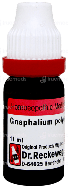 Dr Reckeweg Gnaphalium Polycephalum 30 Dilution 11ml