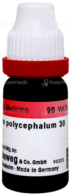 Dr Reckeweg Gnaphalium Polycephalum 30 Dilution 11ml