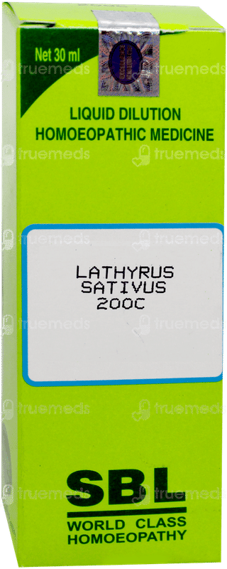 Sbl Lathyrus Sativus 200c Dilution 30ml
