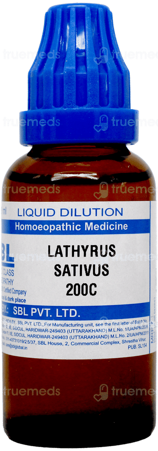 Sbl Lathyrus Sativus 200c Dilution 30ml