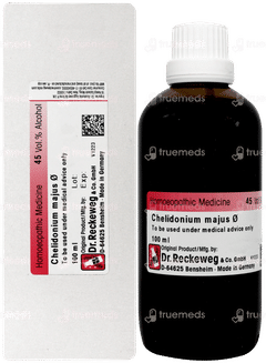 Dr Reckeweg Chelidonium Majus Q Mother Tincture 100ml