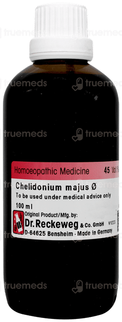 Dr Reckeweg Chelidonium Majus Q Mother Tincture 100ml