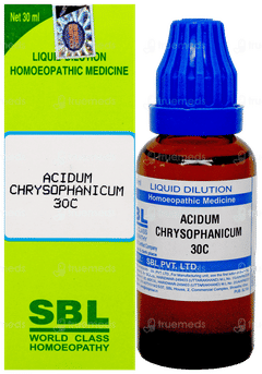 Sbl Acidum Chrysophanicum 30C Dilution 30Ml Sbl Acidum Chrysophanicum 30C Dilution 30Ml