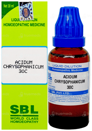 Sbl Acidum Chrysophanicum 30C Dilution 30Ml