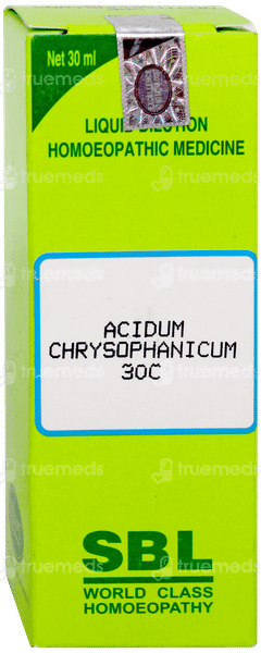 Sbl Acidum Chrysophanicum 30C Dilution 30Ml