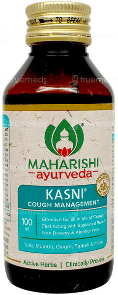 Maharishi Ayurveda Kasni 100Ml With Kanth Sudha Pastille 30 Free