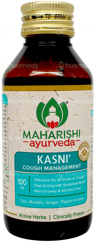 Maharishi Ayurveda Kasni 100Ml With Kanth Sudha Pastille 30 Free