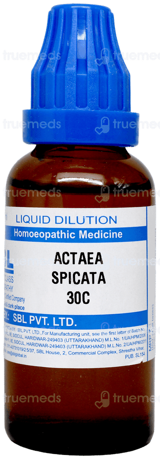 Sbl Actaea Spicata 30c Dilution 30ml