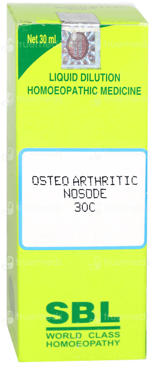 Sbl Osteo Arthritic Nosode 30c Dilution 30ml