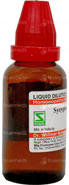 Dr Willmar Schwabe Syzygium Jambolanum 1m Dilution 30ml Dr Willmar Schwabe Syzygium Jambolanum 1m Dilution 30ml