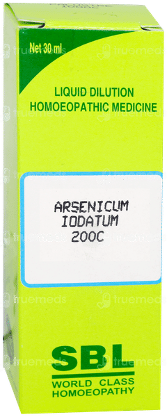 Sbl Arsenicum Iodatum 200c Dilution 30ml
