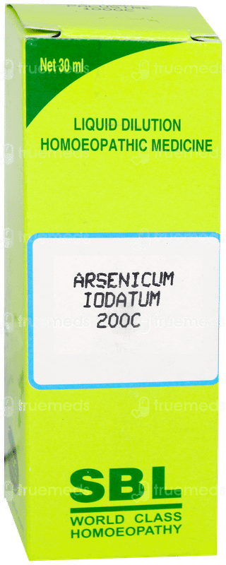Sbl Arsenicum Iodatum 200c Dilution 30ml
