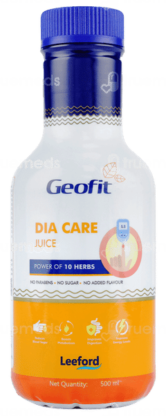 Geofit Dia Care No Sugar Juice 500Ml Geofit Dia Care No Sugar Juice 500Ml