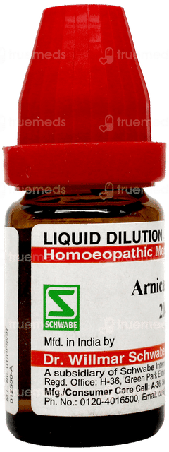 Dr Willmar Schwabe Arnica Montana 200ch Dilution 10ml