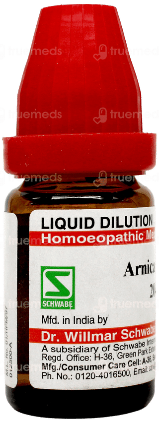 Dr Willmar Schwabe Arnica Montana 200ch Dilution 10ml