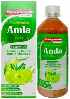 Baidyanath Wild Premium Amla No Added Sugar Cold Pressed Juice 1lt Baidyanath Wild Premium Amla No Added Sugar Cold Pressed Juice 1lt
