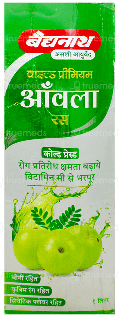 Baidyanath Wild Premium Amla No Added Sugar Cold Pressed Juice 1lt
