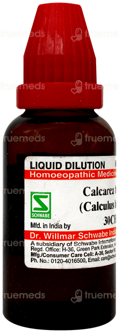 Dr Willmar Schwabe Calcarea Biliari 30ch Dilution 30ml
