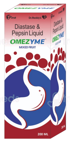 Omezyme Mixed Fruit Liquid 200Ml Omezyme Mixed Fruit Liquid 200Ml