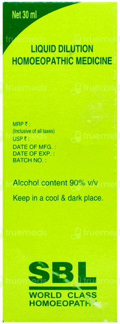 Sbl Tellurium 200C Dilution 30Ml