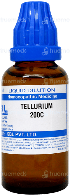 Sbl Tellurium 200C Dilution 30Ml