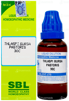 Sbl Thlaspi Bursa Pastoris 30C Dilution 30Ml