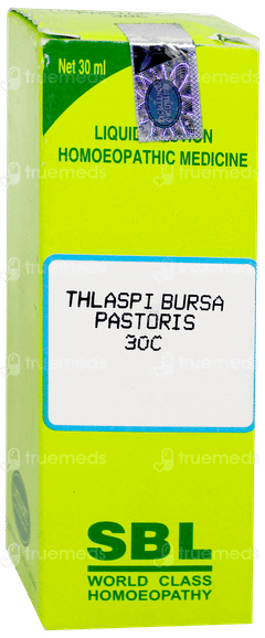Sbl Thlaspi Bursa Pastoris 30C Dilution 30Ml