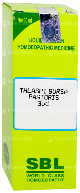 Sbl Thlaspi Bursa Pastoris 30C Dilution 30Ml