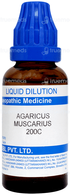 Sbl Agaricus Muscarius 200c Dilution 30ml