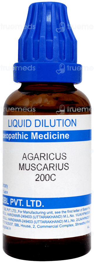 Sbl Agaricus Muscarius 200c Dilution 30ml