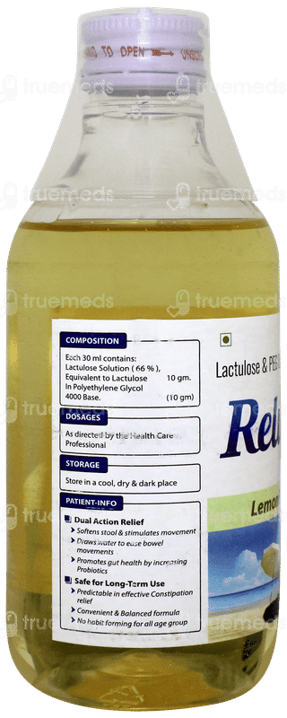 Relux L Lemon Flavour Liquid 210ml