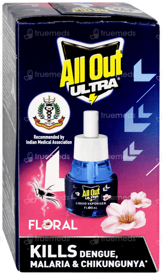 All Out Ultra Floral Liquid Vaporiser Refill 45ml