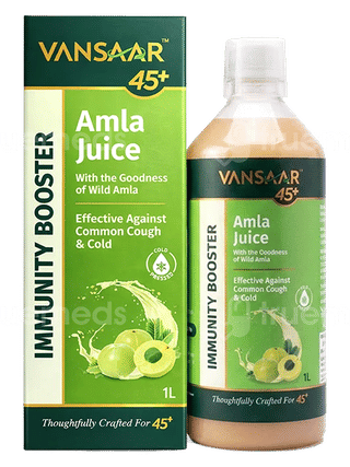 Vansaar 45+ Immunity Booster Cold Pressed Amla Juice 1 L