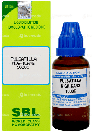 Sbl Pulsatilla Nigricans 1000c Dilution 30ml