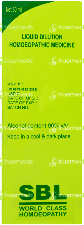 Sbl Pulsatilla Nigricans 1000c Dilution 30ml