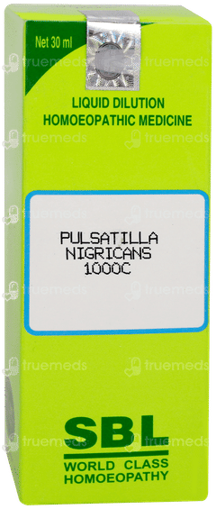 Sbl Pulsatilla Nigricans 1000c Dilution 30ml