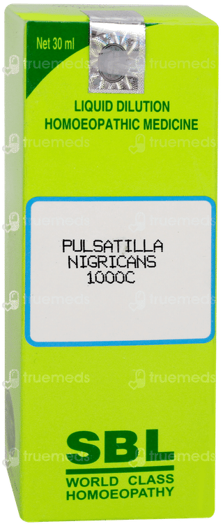 Sbl Pulsatilla Nigricans 1000c Dilution 30ml