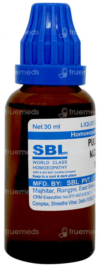 Sbl Pulsatilla Nigricans 1000c Dilution 30ml