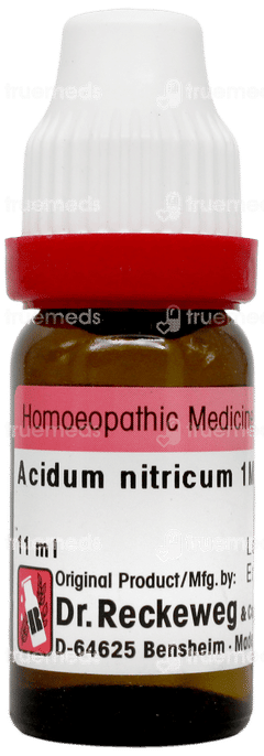 Dr Reckeweg Acidum Nitricum 1m Dilution 11ml