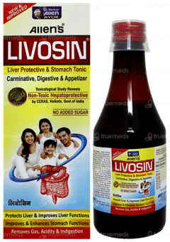 Livosin New & Improved No Added Sugar Tonic 200ml