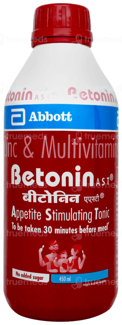 Betonin Ast No Added Sugar Tonic 450ml Betonin Ast No Added Sugar Tonic 450ml