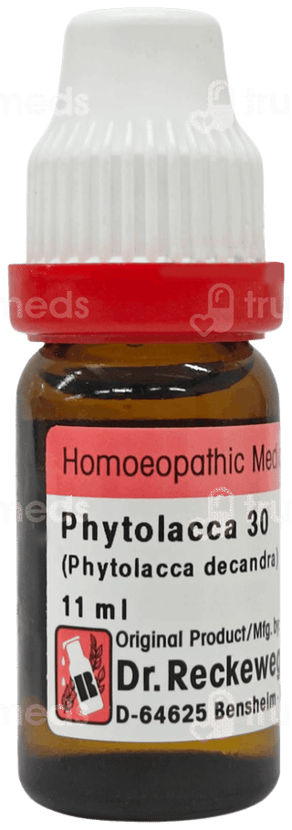 Dr Reckeweg Phytolacca 30 Dilution 11Ml