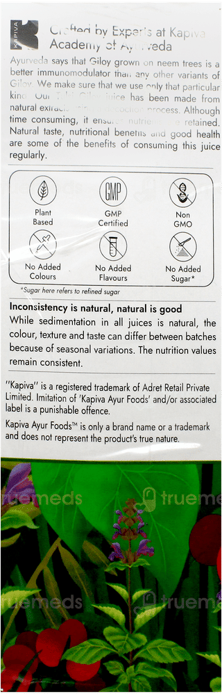 Kapiva Ayur Foods Tulsi Giloy Juice 1 L