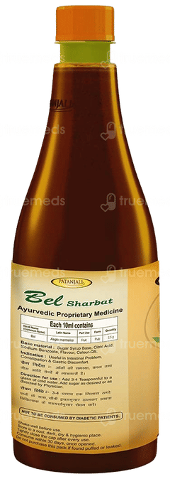 Patanjali Bel Sharbat 750Ml