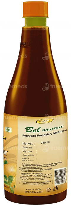 Patanjali Bel Sharbat 750Ml