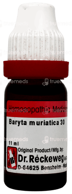 Dr Reckeweg Baryta Muriatica 30 Dilution 11ml